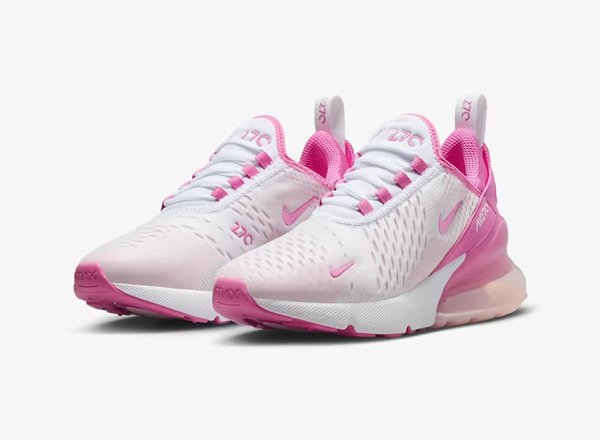 Men's Hot sale Running weapon Air Max 270 Pink Shoes 0118